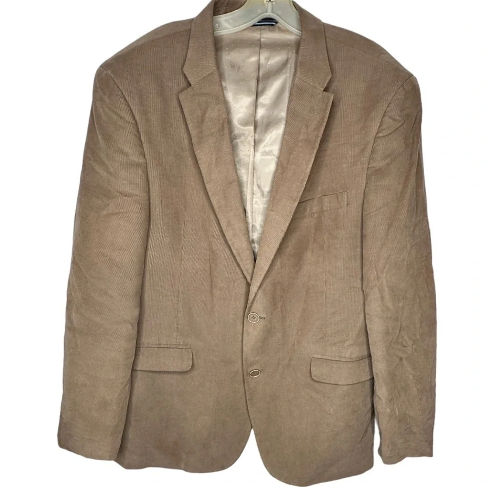 Tommy‎ Hilfiger Tan Corduroy Blazer
